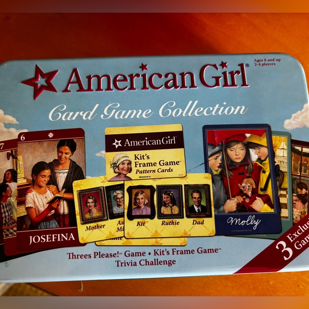 Brand New AMERICAN GIRL card game collection in box sealed